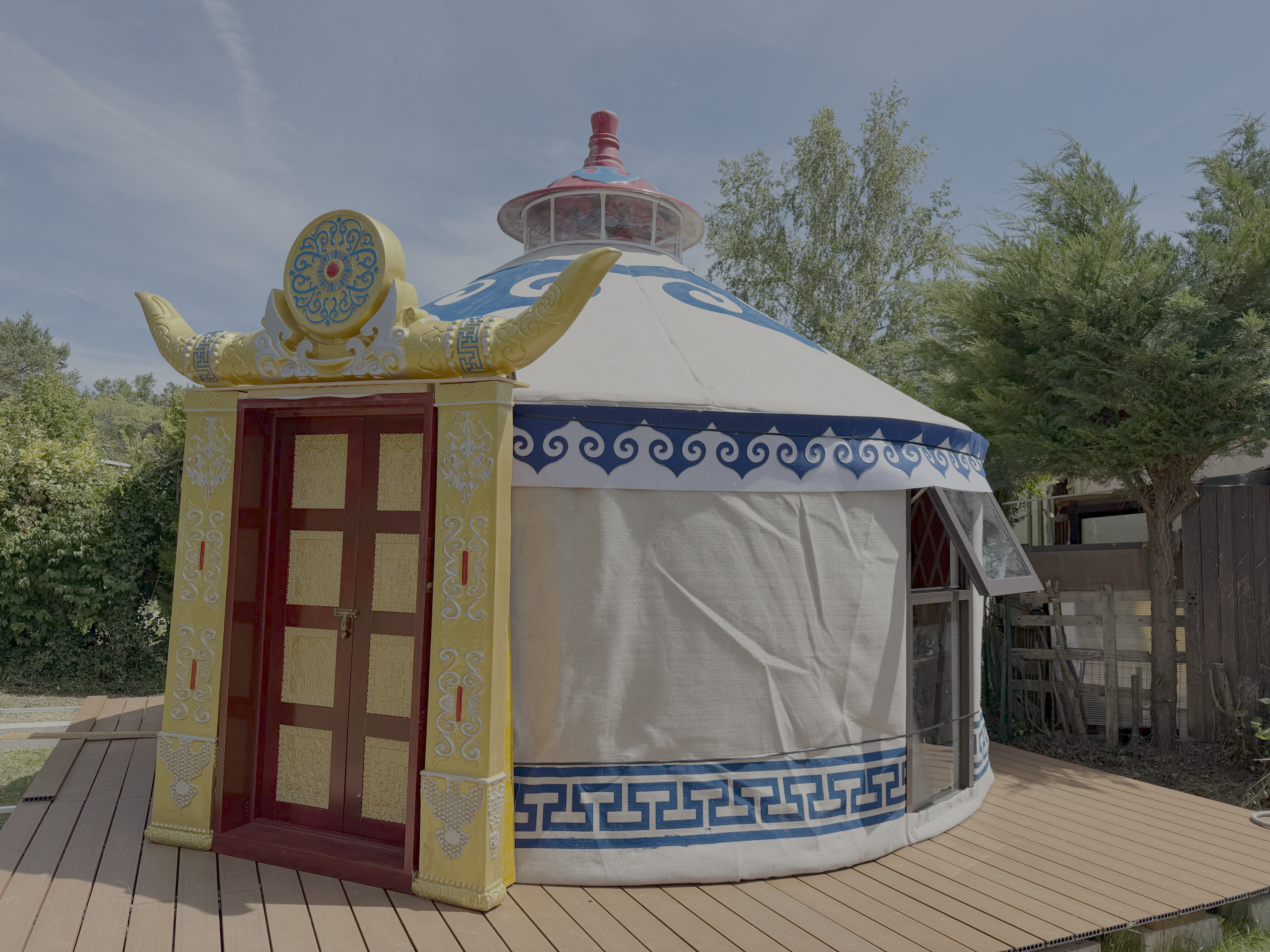 photo lodge glamping / cabane